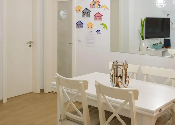 Апартаменты Beachfront T2 Costa Nova Surf Aveiro