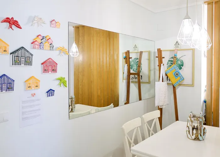 Beachfront T2 Costa Nova Surf Aveiro Апартаменты Gafanha da Encarnacao
